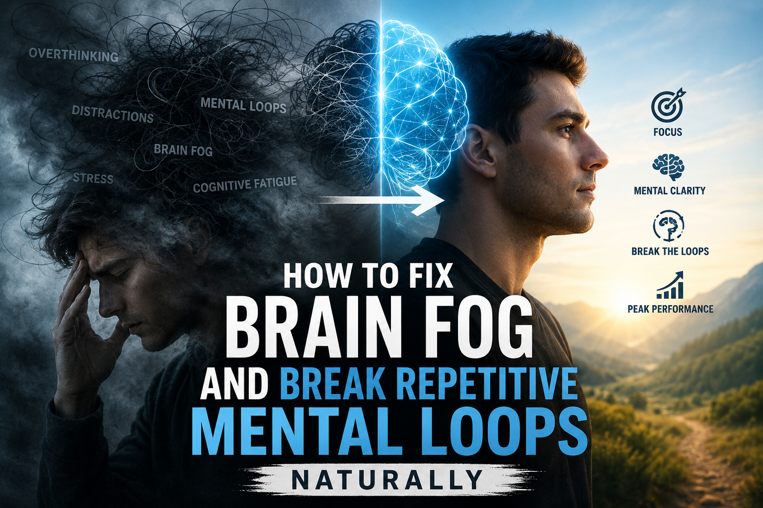 How to Fix Brain Fog and Break Repetitive Mental Loops Naturally.